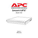 American Power Conversion 400 Power Supply User Manual