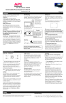 American Power Conversion 250/450 Power Supply User Manual