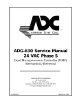 American Dryer Corp. ADG-60 Yard Vacuum User Manual