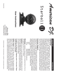 American DJ Starball II DJ Equipment User Manual