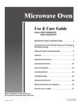Amana AMC6158BAB Microwave Oven User Manual