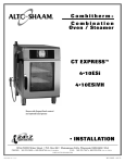 Alto-Shaam 4.10ESi Oven User Manual