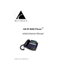 AltiGen comm 600H Telephone User Manual