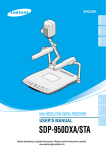 Altec Lansing SDP-950DXA Projector User Manual