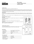 Altec Lansing ACS21W Speaker System User Manual