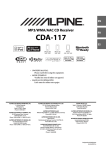 Alpine 68-14470Z51-A CD Player User Manual