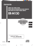 Aiwa XR-M150 Stereo System User Manual
