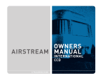 Airstream INTERNATIONAL CCD Automobile User Manual