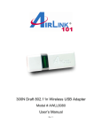 Airlink AWLL6080 Network Card User Manual