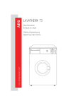 AEG T3 Clothes Dryer User Manual