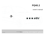 a/d/s/ PQ40.2 Car Stereo System User Manual