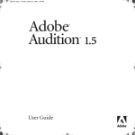 Adobe 1.5 Music Mixer User Manual