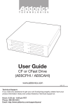 Addonics Technologies AE6CAHI Computer Drive User Manual