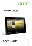 Acer XE.H8PPN.006 Tablet User Manual