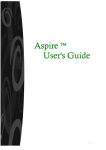 Acer Aspire Laptop User Manual