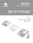 Aastra Telecom 53I IP Phone User Manual