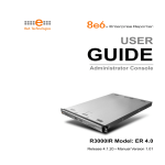 8e6 Technologies ER 4.0 Network Card User Manual