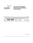 3Com 6200 Switch User Manual