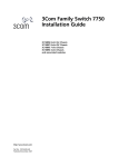 3Com 3C16894 4-slot Chassis Switch User Manual