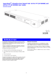 3Com 3C16592B, 3C16593B Switch User Manual