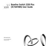 3Com 2250 Switch User Manual