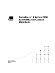 3Com 2200 Switch User Manual