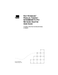 3Com 10/100BASE-T4 PCI Network Card User Manual