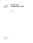 3Com 10014298 Switch User Manual