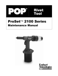 Emhart ProSet 2500 Series Specifications