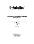 Robotics COURIER Specifications