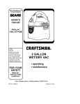 Craftsman 113.177135 Owner`s manual