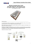 Vykon VST5000W5028W Installation guide