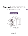 Cineroid EVF4L User manual