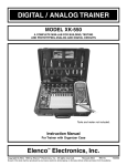 Elenco Electronics M-6100 Instruction manual