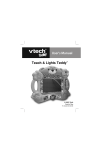 VTech Care & Learn Teddy Instruction manual