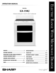 Sharp KB-3300J Installation manual