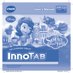VTech InnoTab Software - Disney Fairies User`s manual