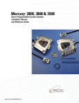 MicroE Systems Mercury 1000 Installation manual