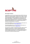 Sceptre X320 User manual