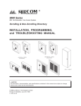 Mircom 9500 Series Specifications