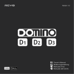 Revo Domino D2 Owner`s manual