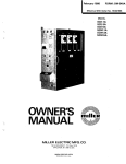 Miller Electric SCE-1A Specifications