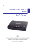Siemens C2-010-I User`s manual