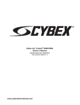 CYBEX 629A Owner`s manual