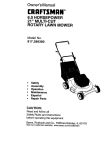 Craftsman 917.388380 Owner`s manual