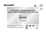 Sharp SD-PX2 Operating instructions