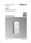 Viessmann VITODENS 333 Operating instructions