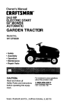 Craftsman 917.273220 Owner`s manual