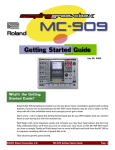 Roland MC-4 Owner`s manual