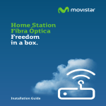 movistar Home Station Fibra 'Optica Installation guide